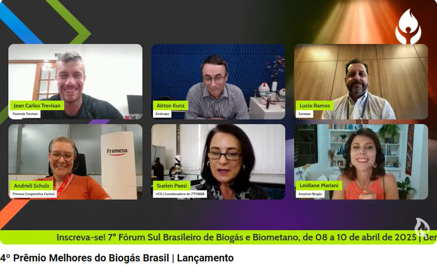 Leia mais sobre o artigo Está aberta a etapa para indicação ao Prêmio Melhores do Biogás